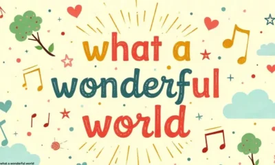 Lyrics to Song What a Wonderful World