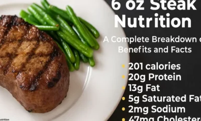 6 oz Steak Nutrition:
