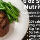 6 oz Steak Nutrition: