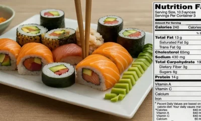 Sushi Calories