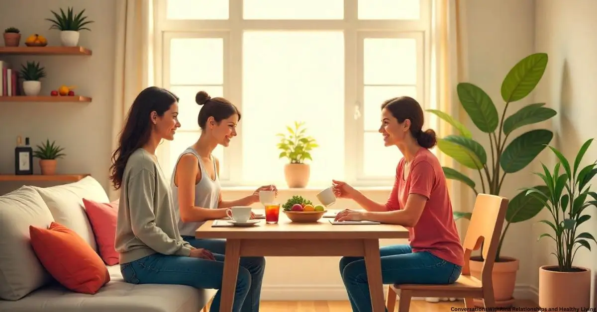 ConversationsWithRina Relationships and Healthy Living