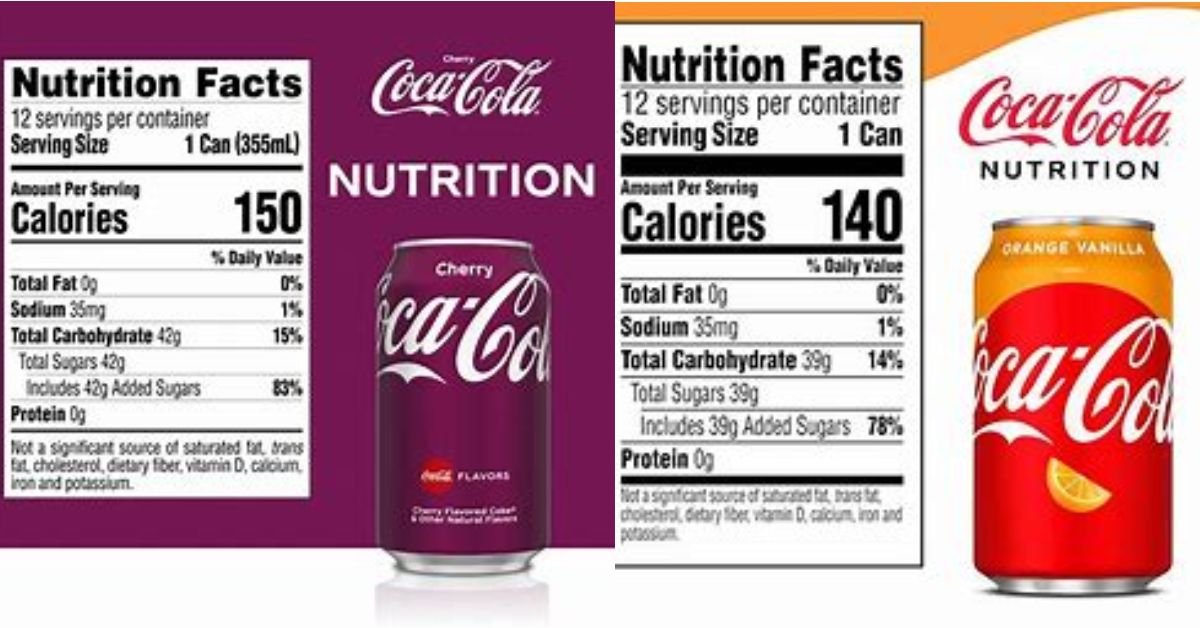 12 oz Coke Nutrition Facts