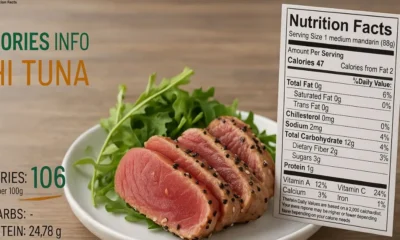 Ahi Tuna Nutrition Facts