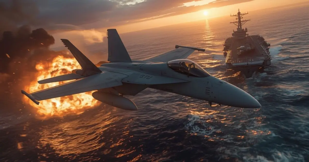 US Navy Pilots Shot Down Red Sea
